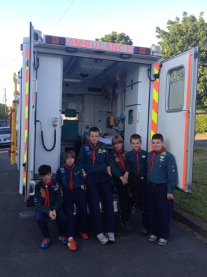 Anyone call for an ambulance