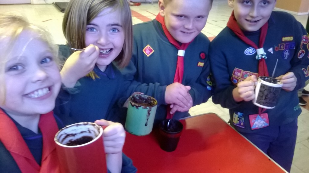 WOLVES AND BEARS MAKE CUP CAKES